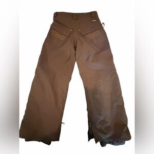Burton Boys Dark Brown Cargo Pants